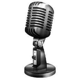 Vintage Microphone Icon 256x256 png